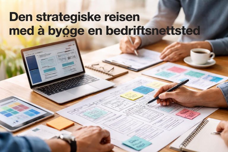 Nettside for bedrifter: Planlegging, utvikling og drift