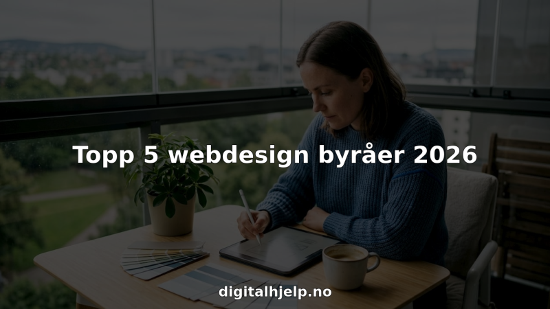 En webdesigner sitter i et felles kontorlokale og skisser opp designet til en ny nettside.