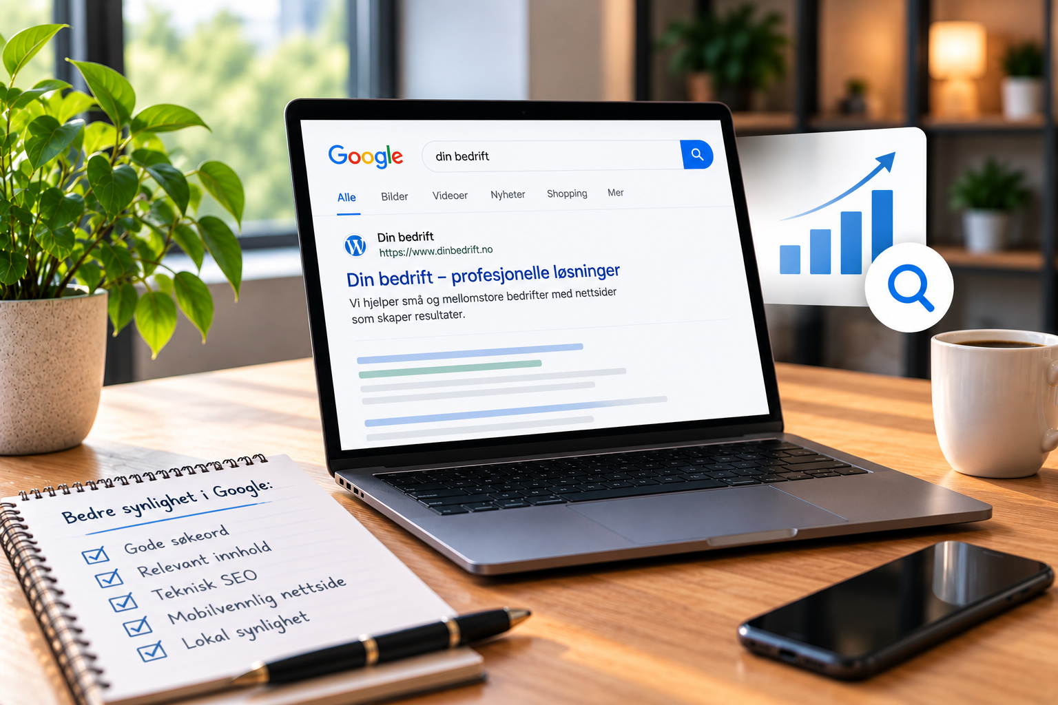 Hvordan gjøre bedriftens nettside lettere å finne i Google