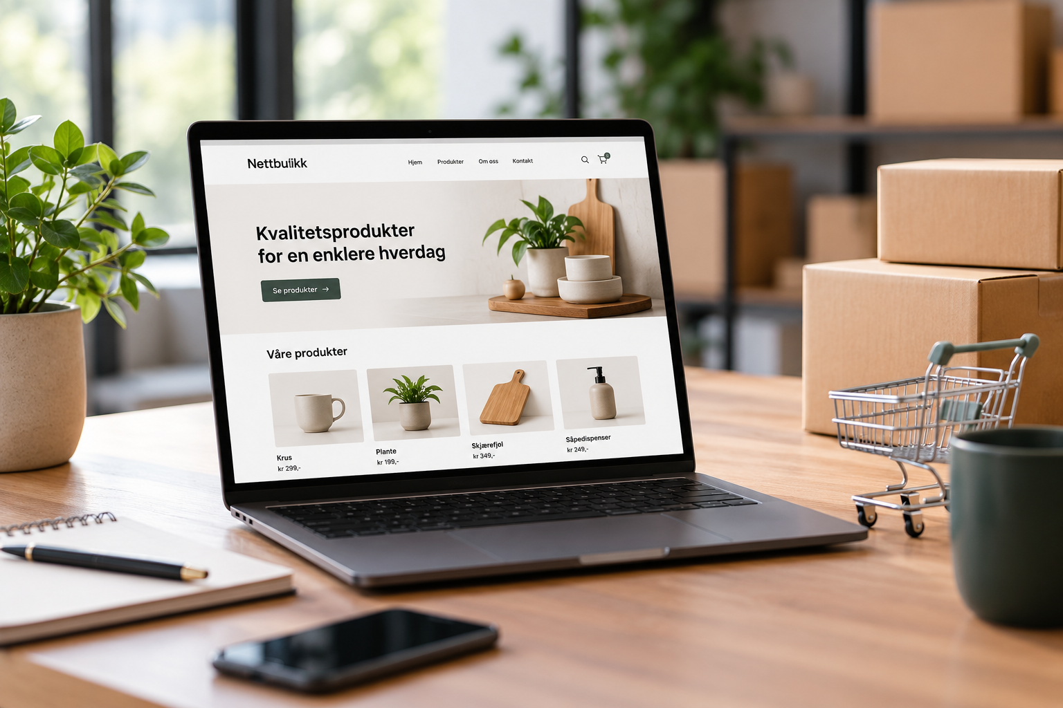 Hva koster en nettbutikk?